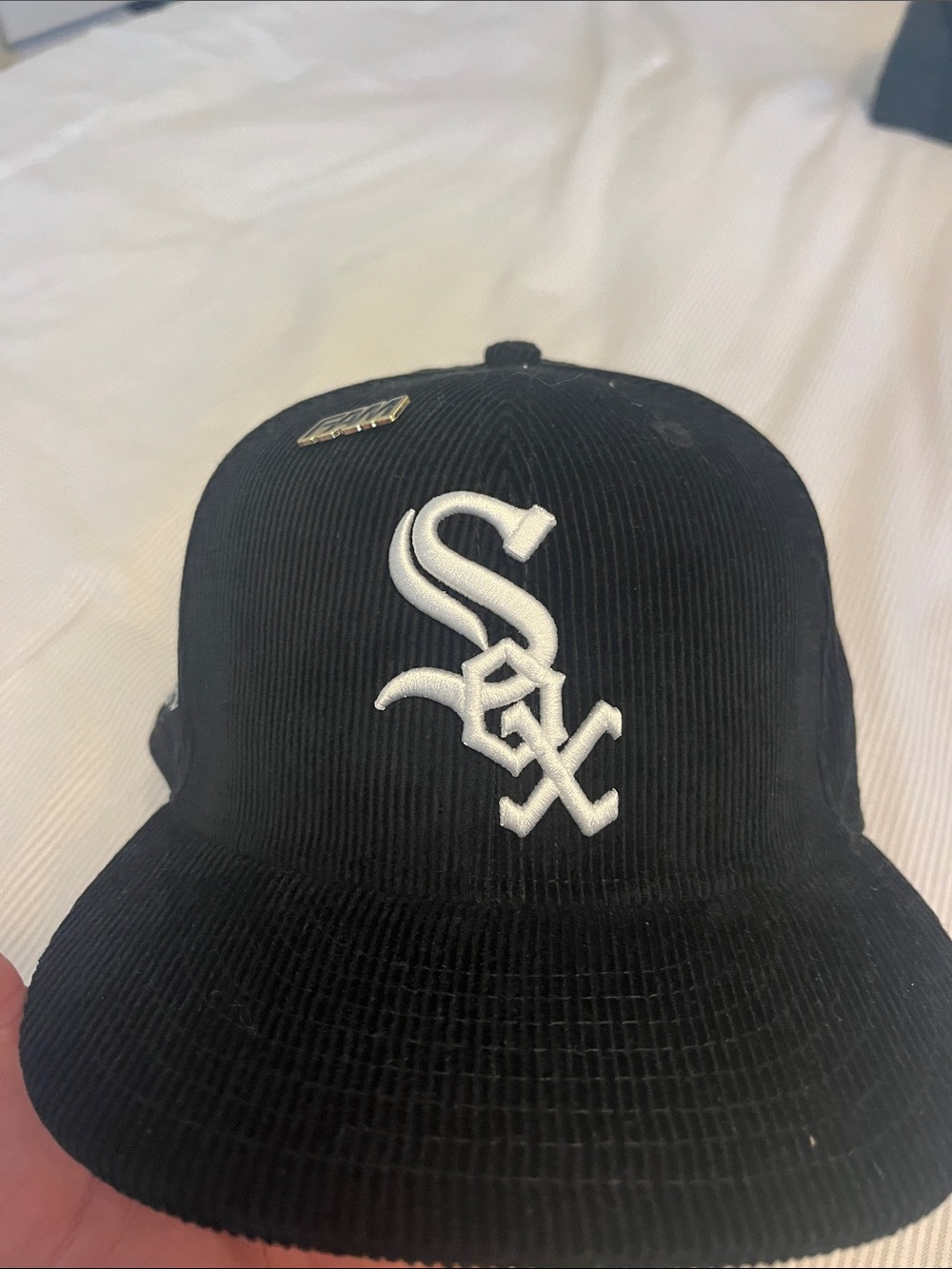 Corduroy Chicago White Sox hat